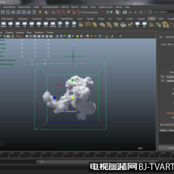 Maya云雾流体粒子特效制作视频教程第二季